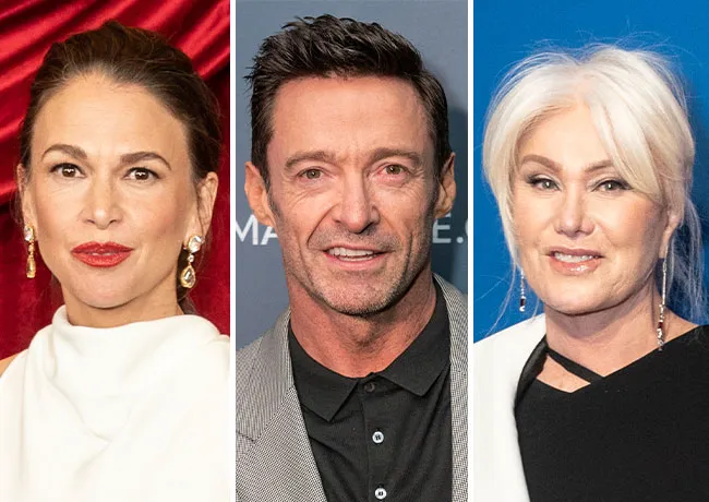 Hugh Jackman Deborra Lee Furness Sutton Foster