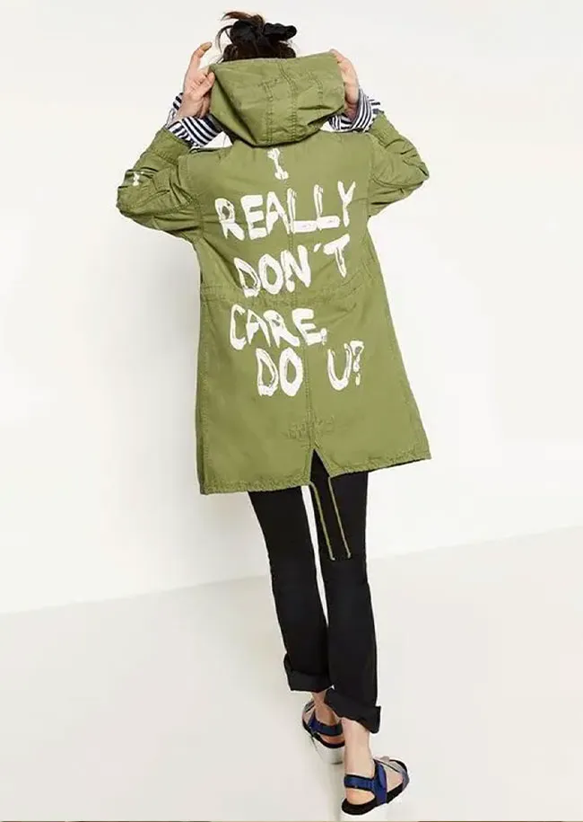 Zara I really don't care do u jacket