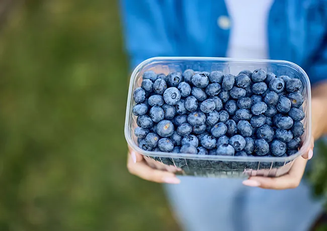 blueberries