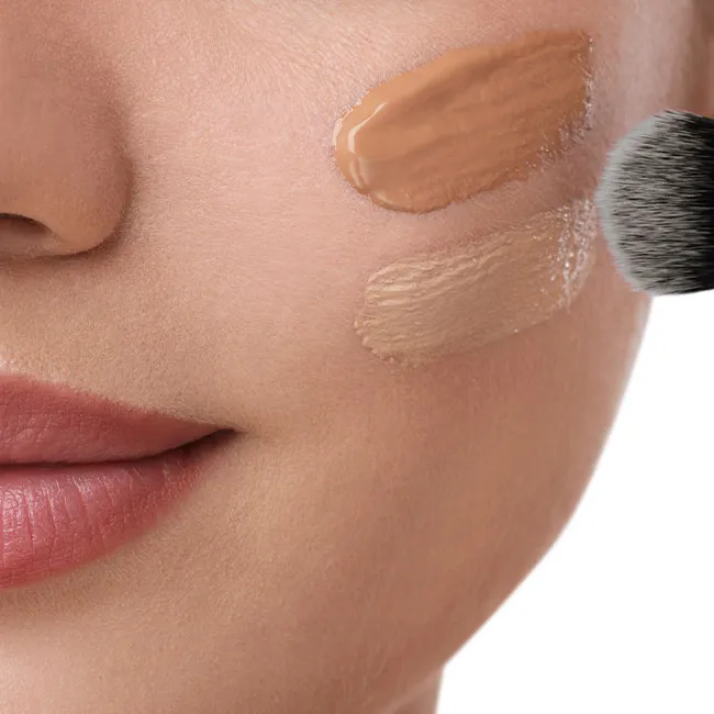 woman-two-shades-foundation