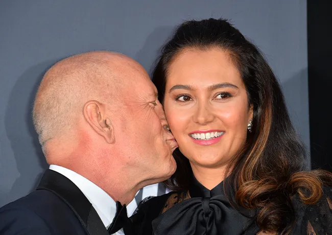 Bruce Willis and Emma Heming Willis Comedy Central Roast