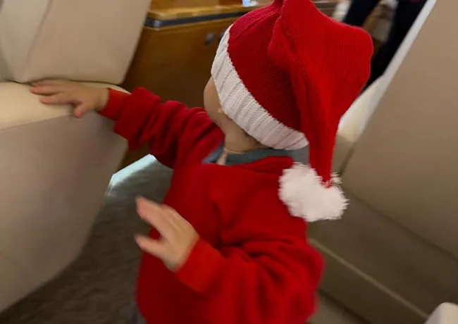 Justin Bieber posts Jack Blues Bieber picture Christmas 2025