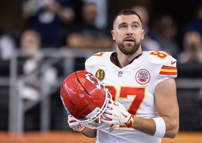 Travis Kelce Kansas City Chiefs vs Dallas Cowboys
