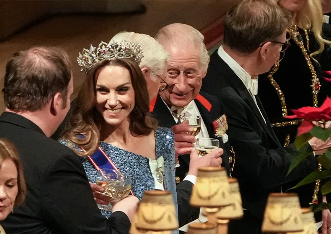 King Charles with Kate Middleton Windsor Castle