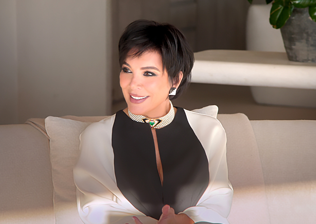 Kris Jenner on The Kardashians