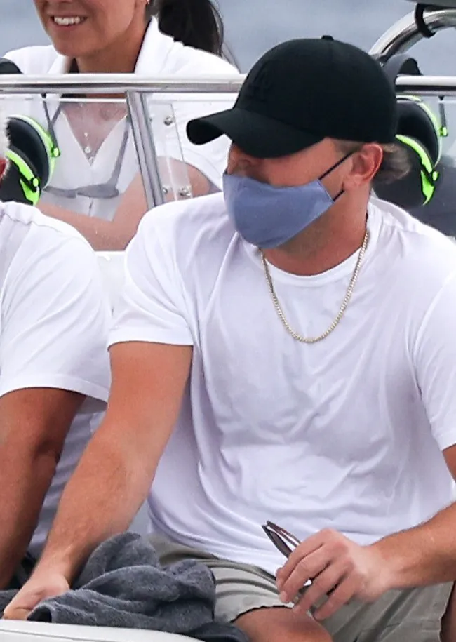 Leonardo DiCaprio in baseball cap