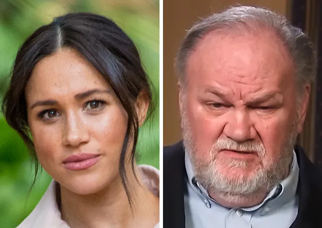 Meghan Markle and Thomas Markle