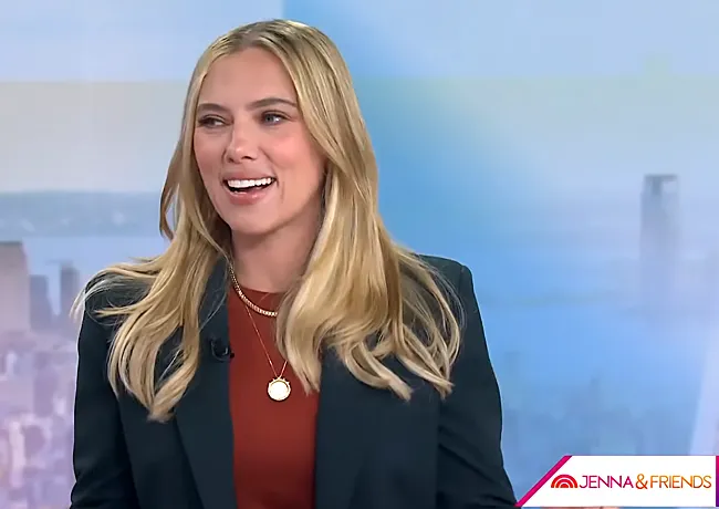 Scarlett Johansson on Today with Jenna and Friends