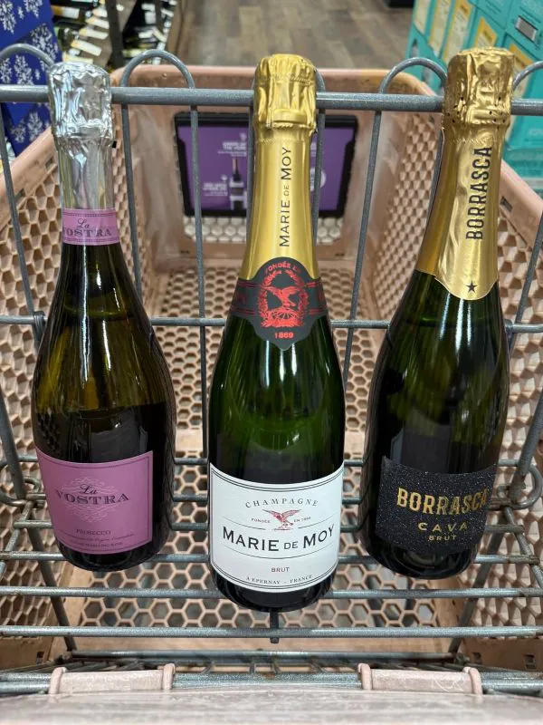 "Total Wine variety of wines for holiday season"