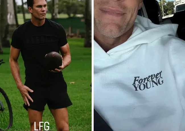 Tom Brady Instagram Story LFG