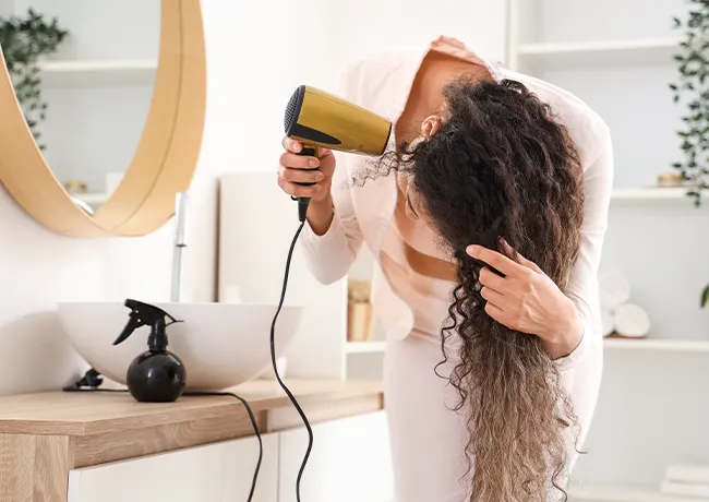 blow-dry-hair