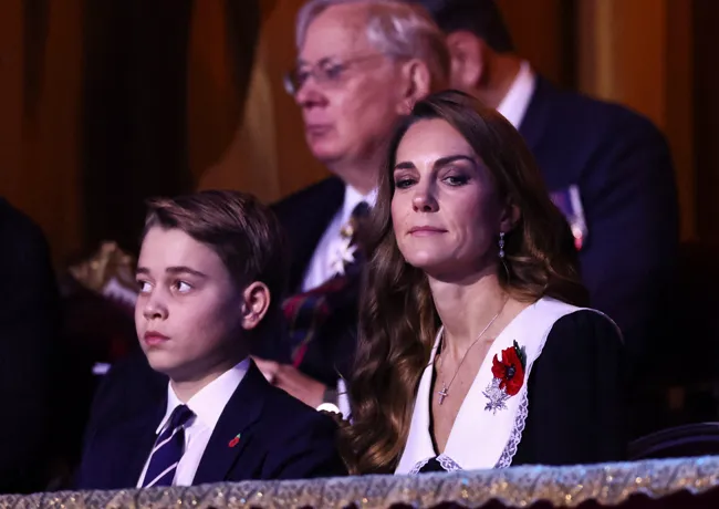 Kate Middleton and Prince George Festival of Remembrance