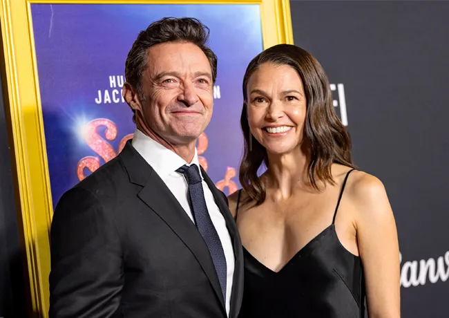Sutton Foster and Hugh Jackman AFI Fest 2025