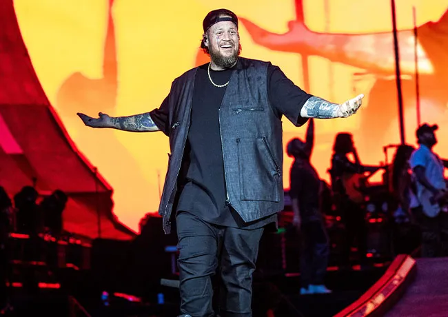 Jelly Roll on stage