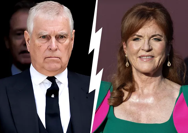 Sarah Ferguson and ex Prince Andrew