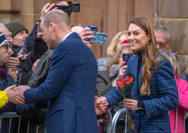 Kate Middleton and Prince William Stirling Scotland