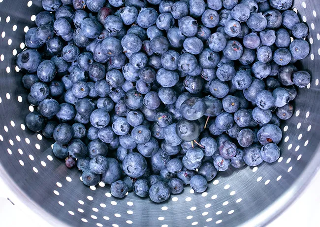 blueberries
