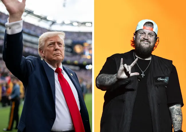 Donald Trump and Jelly Roll