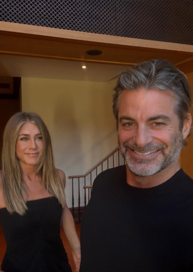 Jennifer Aniston and Jim Curtis