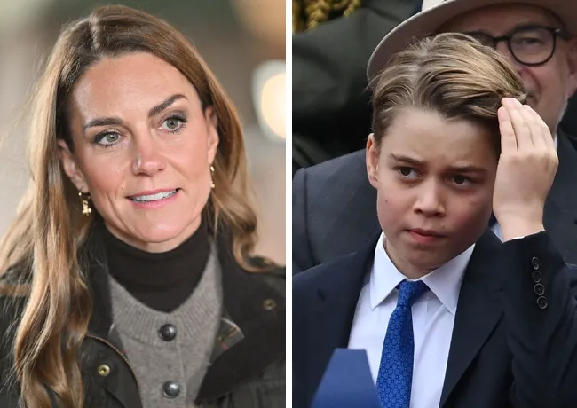 Kate Middleton and Prince George