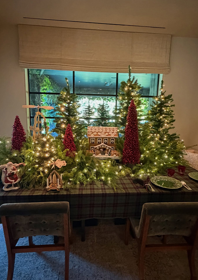 kris jenner christmas decorations