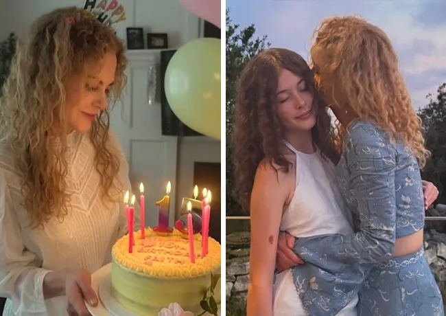 Nicole Kidman and daughters Instagram Story