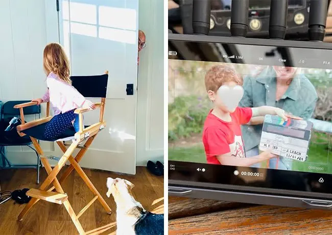 Prince Archie and Princess Lilibet behind the scenes With Love, Meghan