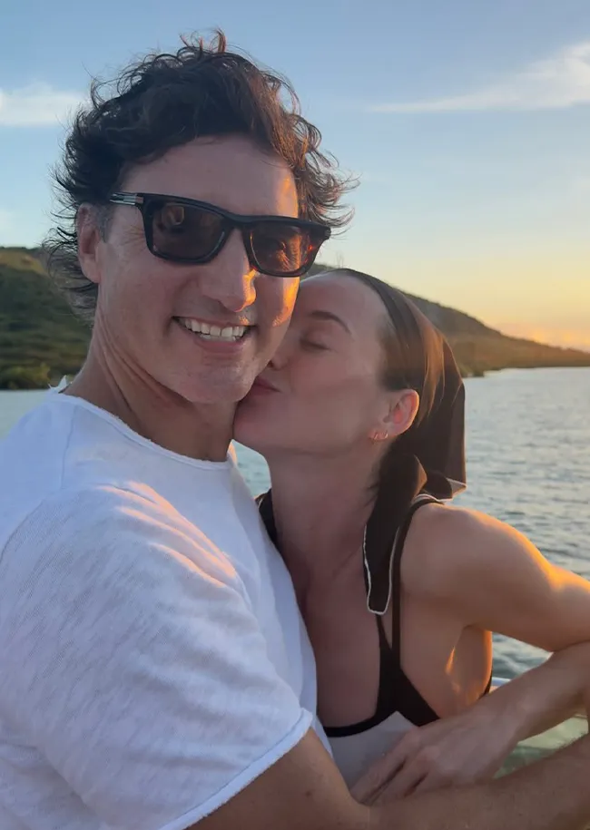 Justin Trudeau and Katy Perry