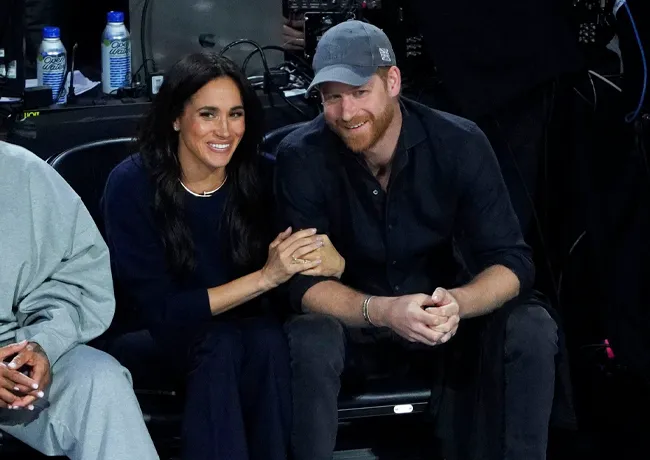Meghan Markle and Prince Harry basketball date 75th All-Star NBA Game