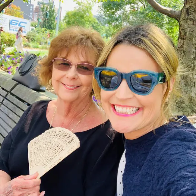 Savannah Guthrie and mom Instagram