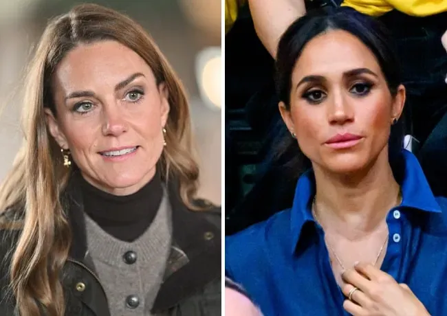 Kate Middleton and Meghan Markle
