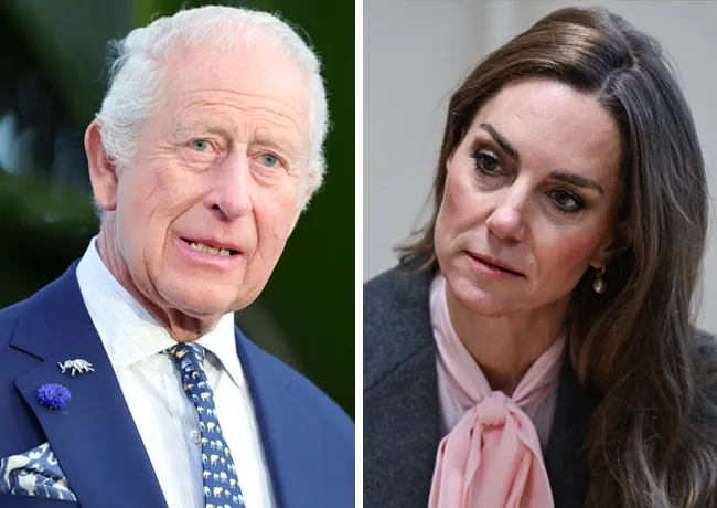 Kate Middleton and King Charles