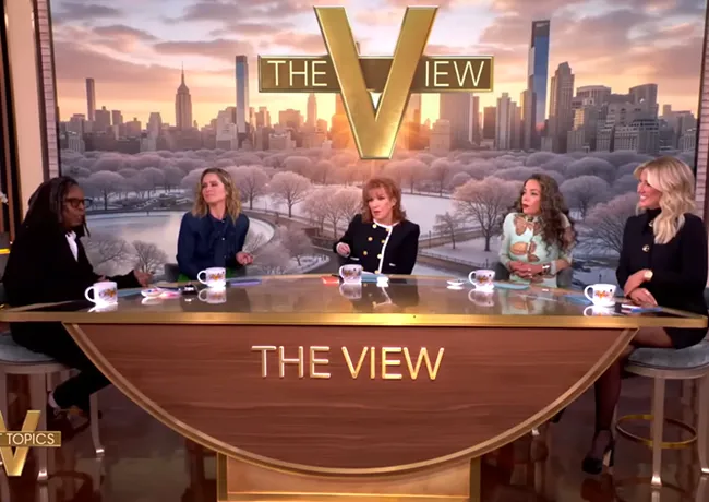 The View February 18th show