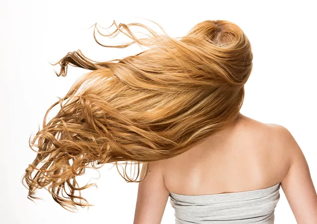 brassy-blonde