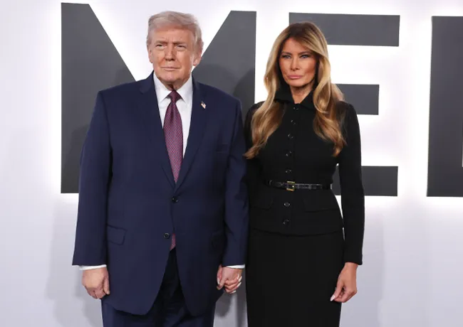 Donald trump melania trump