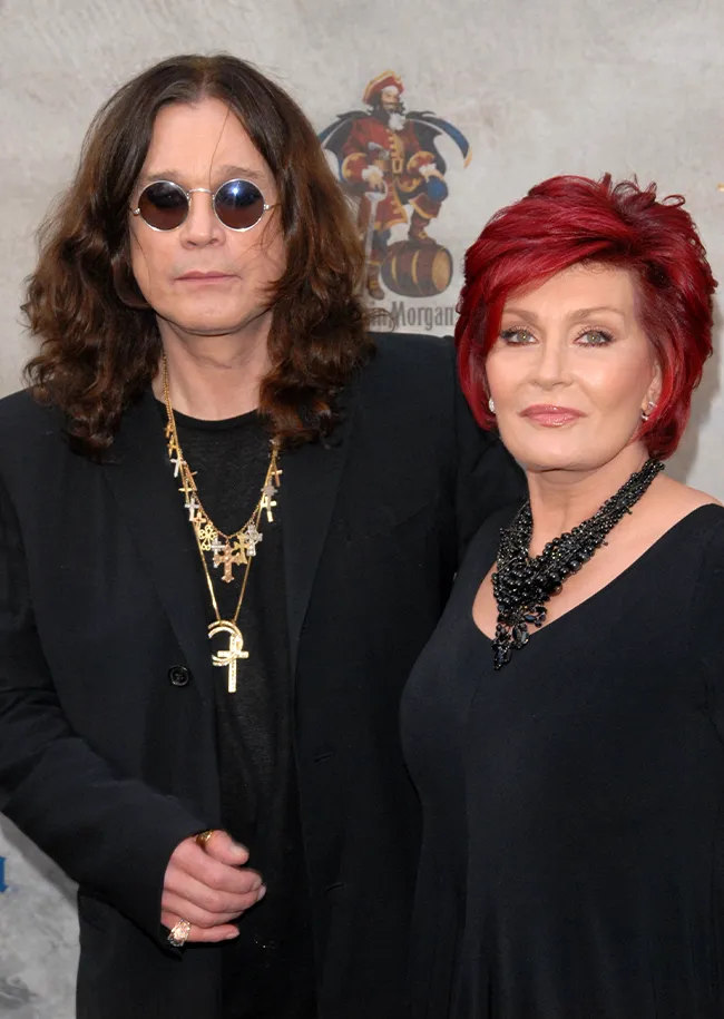 Sharon Osbourne and Ozzy Osbourne