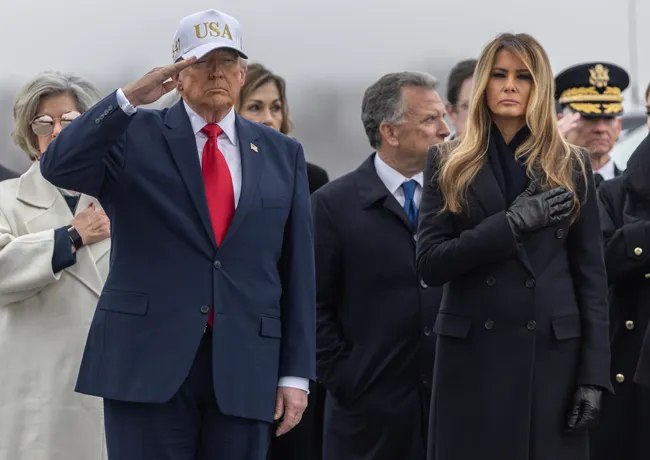 Donald trump melania trump