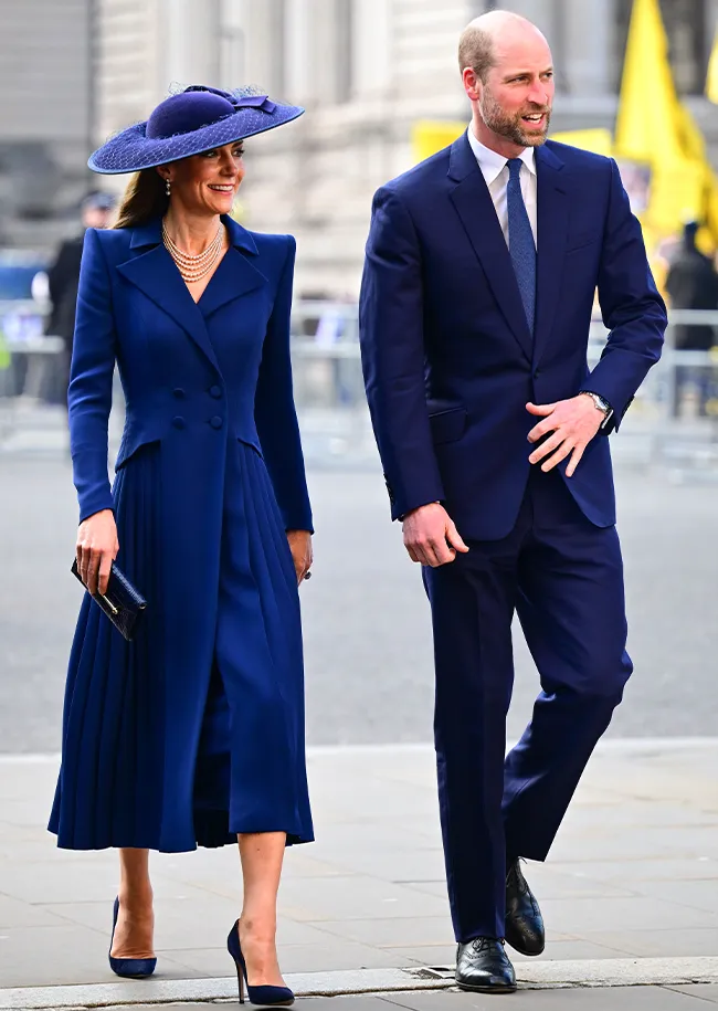 Prince William and Kate Middleton Commonwealth Day Service Westminster Abbey