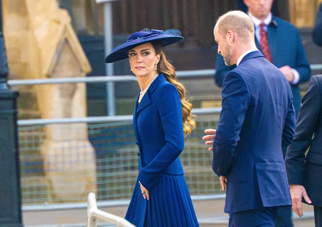 Prince William and Kate Middleton Commonwealth Day Service Westminster Abbey