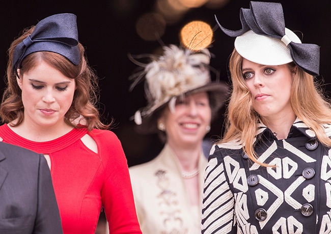 Princess Eugenie Princess Beatrice St Pauls