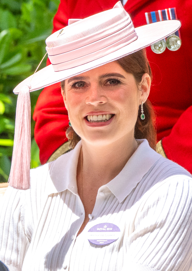 Princess Eugenie horse racing event