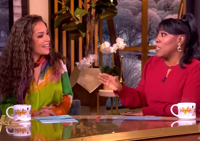 Sunny Hostin and Sheryl Underwood on The View