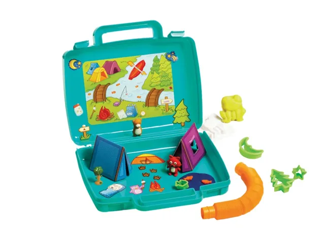 "Creativity for Kids Travel Sensory Bin"