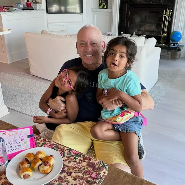 Joel Schiffman with kids on Hoda Kotb's Instagram