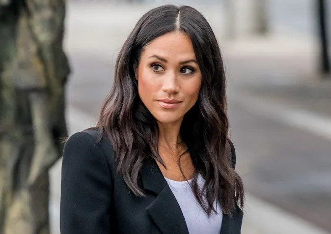 Meghan Markle black blazer