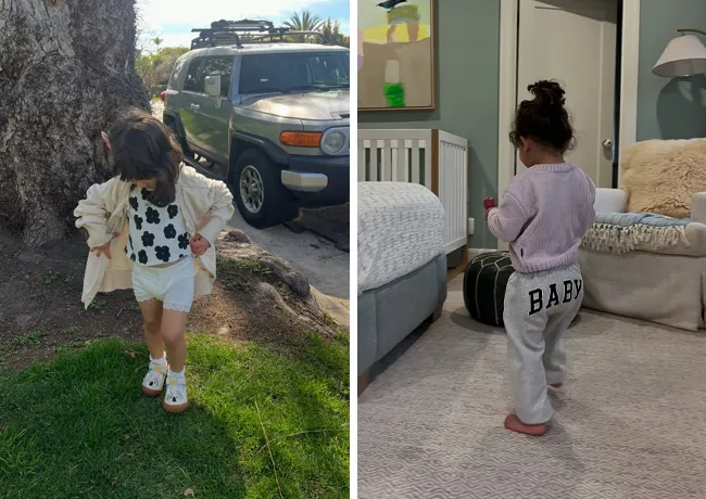 Mindy Kaling daughter Anne second birthday Instagram post baby joggers