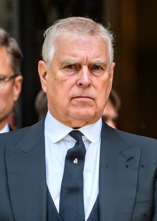 Ex-Prince Andrew Buckingham Palace
