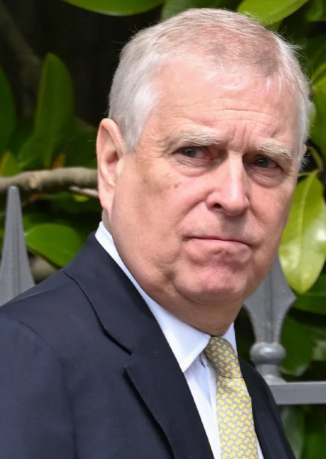 Ex-Prince Andrew Easter Matins service