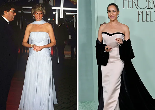 Meghan Markle and Princess Diana