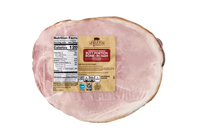 "Smoked ham available for Easter meals"